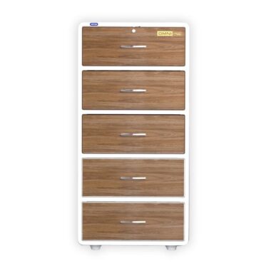 Tủ Nhựa Omni No1366/5 - Tủ OMNI 5N Gỗ Trắng Duy Tân Mekoong