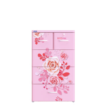Tủ Nhựa Mina Thường No225/5 - 225/4 - 4 Tầng Hoa Hồng Duy Tân