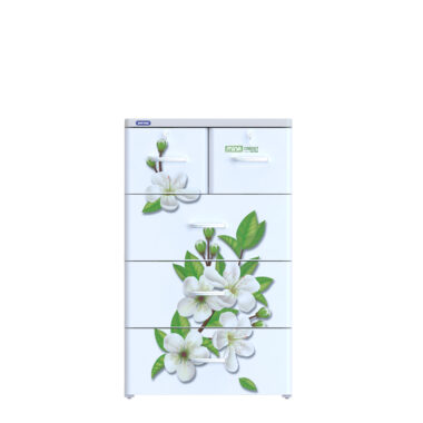 Tủ Nhựa Mina Thường 4 tầng No225/5 - 225/4 - 4 Tầng Hoa Trắng Xanh Duy Tân