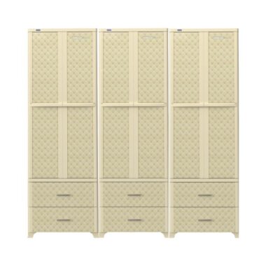 Tủ nhựa Wing XL 2N 3 buồng kem Duy Tân