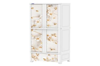 Tủ Wing L 1 Ngăn Hoa Trắng No.1232 Duy Tân