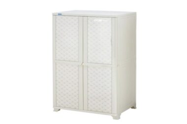 Tủ Wing L Trắng Kẻ No.1231 Duy Tân