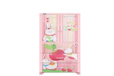 Tủ Wing Thỏ Trắng 2 Cánh 3 Ngăn No.1158 Duy Tân