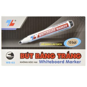 Hộp 10 Bút Lông Bảng Thiên Long WB03 – Mực Đen tốt nhất