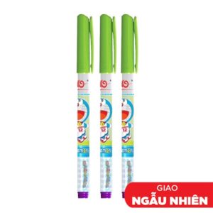 Vỉ 3 Bút Lông Kim FL08/DO (Rửa Được) – Mực Tím (Màu Thân Bút Giao Ngẫu Nhiên) chính hãng