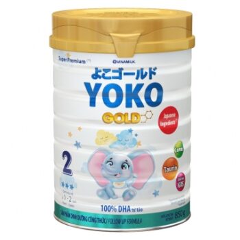 Sữa Vinamilk Yoko Gold số 2 850g (1 – 2 tuổi)