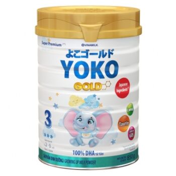 Sữa Vinamilk Yoko Gold số 3 850g (2 – 6 tuổi)