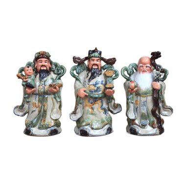 Tượng Gốm Tam Đa - Cao 50cm - Gốm Sứ Bát Tràng | Mekoong