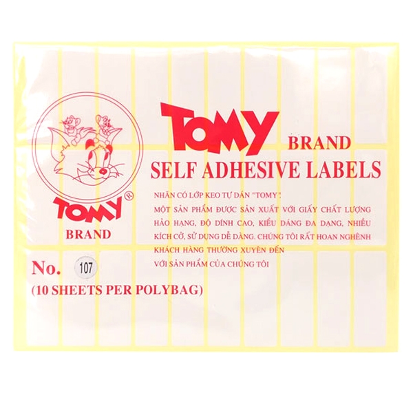 Giấy Dán Tomy No.107 – Hình Chữ Nhật