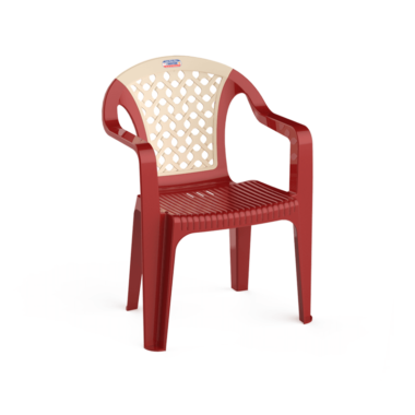 Ghế Bành 2 Màu Trung Trắng Đỏ Đô No.465 Duy Tân Mekoong