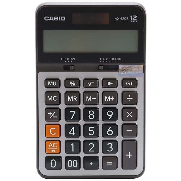 Máy Tính Văn Phòng Casio AX – 120B – W-DC