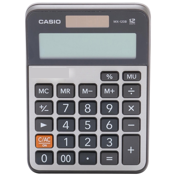 Máy Tính Văn Phòng Casio MX – 120B – W-DC