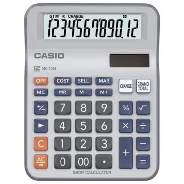 Máy Tính Văn Phòng Casio MC - 12M (PL)