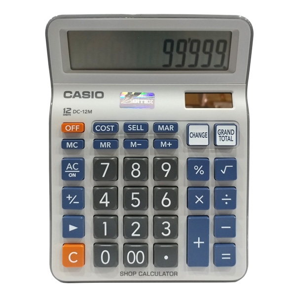 Máy Tính Văn Phòng Casio DC – 12M (PL)