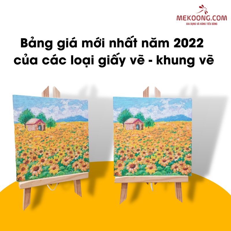 Bảng giá mới nhất năm 2022 của các loại giấy vẽ - khung vẽ