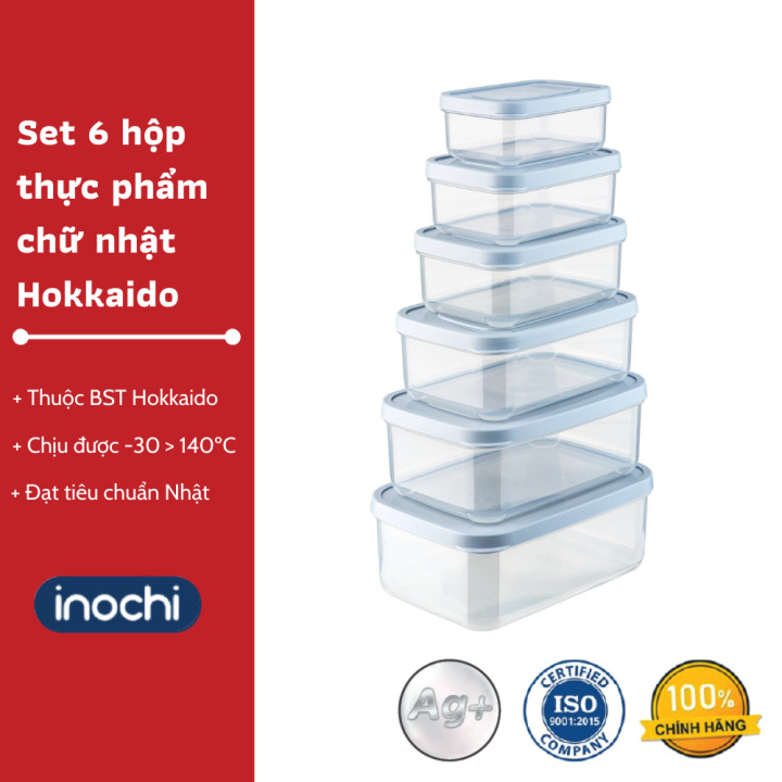 Thông số bộ 6 hộp inochi