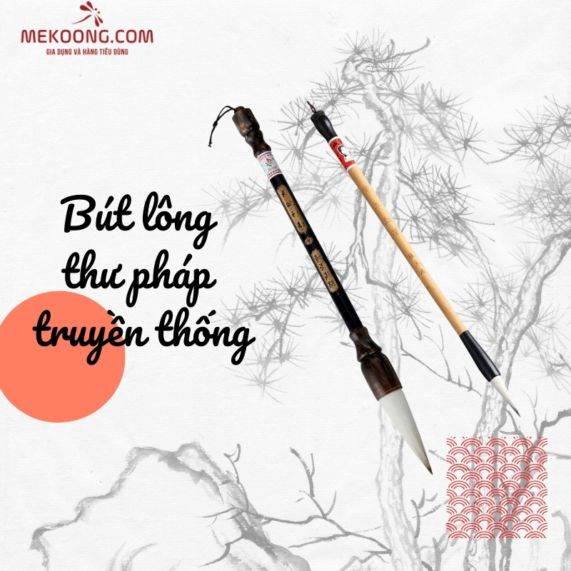 Bút lông thư pháp truyền thống