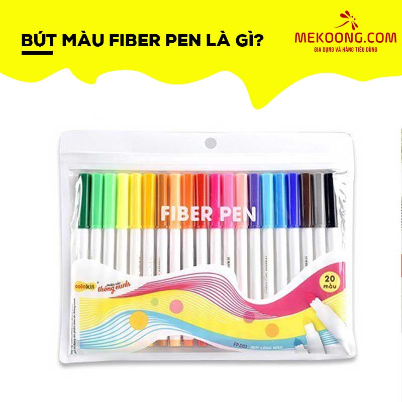 Bút màu fiber pen là gì?