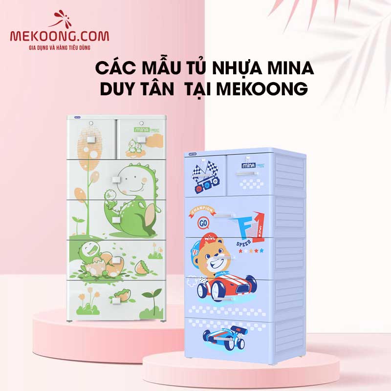 Các Loại Tủ Nhựa Mina Duy Tân Bán Chạy Tại Mekoong