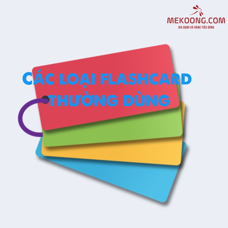 Các loại flashcard thường dùng