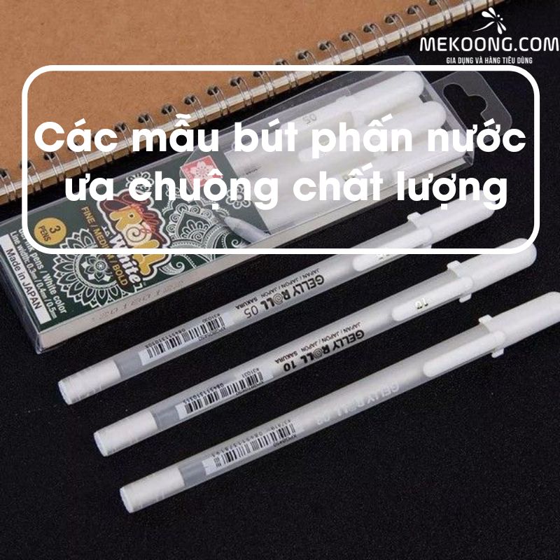 Các mẫu bút phấn nước ưa chuộng chất lượng