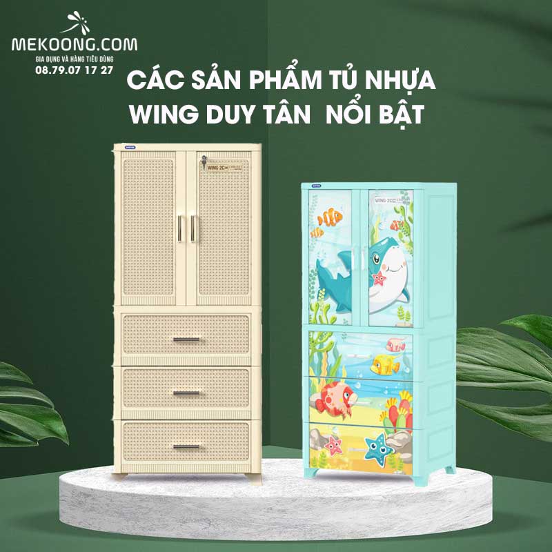 Các sản phẩm Tủ nhựa Wing Duy Tân Nổi Bật