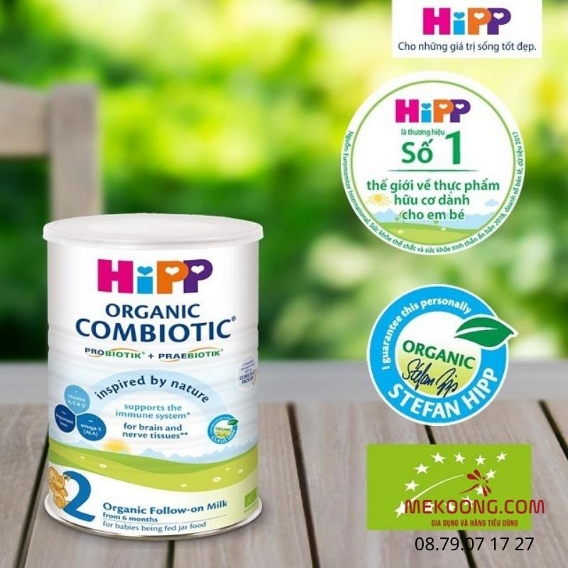 Chất lượng Organic của sữa HiPP Combiotic