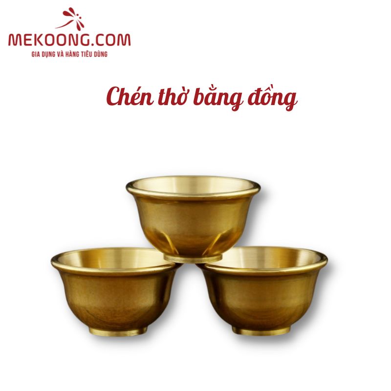 Chén thờ bằng đồng