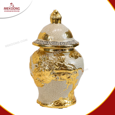 Chóe Thờ Men Rạn Dát Vàng