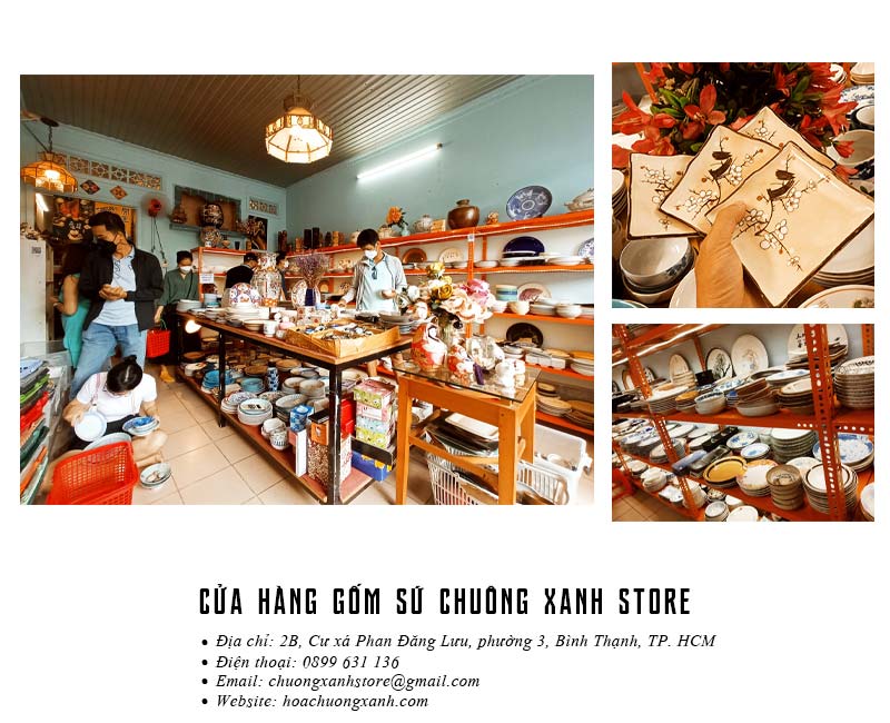 Chuông xanh Store Quận 1 – Cửa hàng gốm sứ giá rẻ tại TPHCM