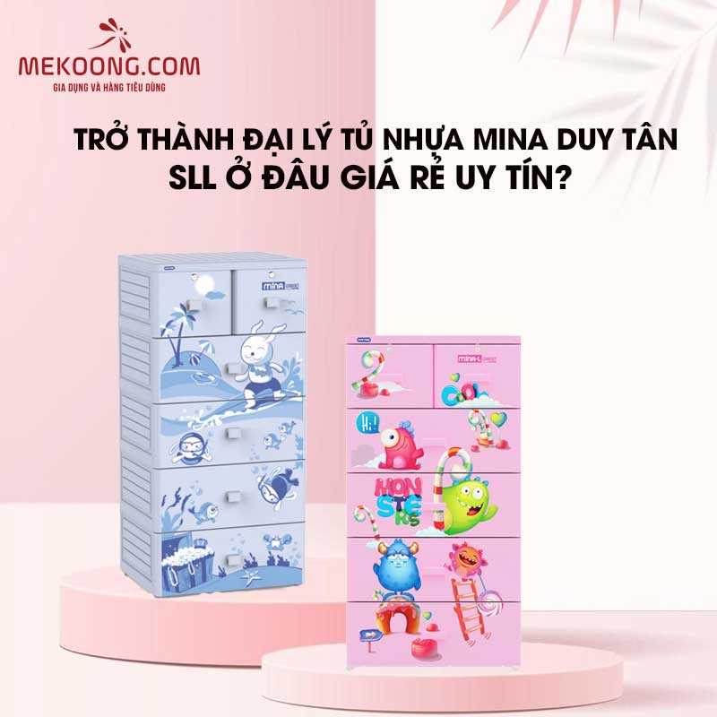 Đặt Hàng Tủ Nhựa Mina Duy Tân SLL Ở Đâu Giá Rẻ Uy Tín