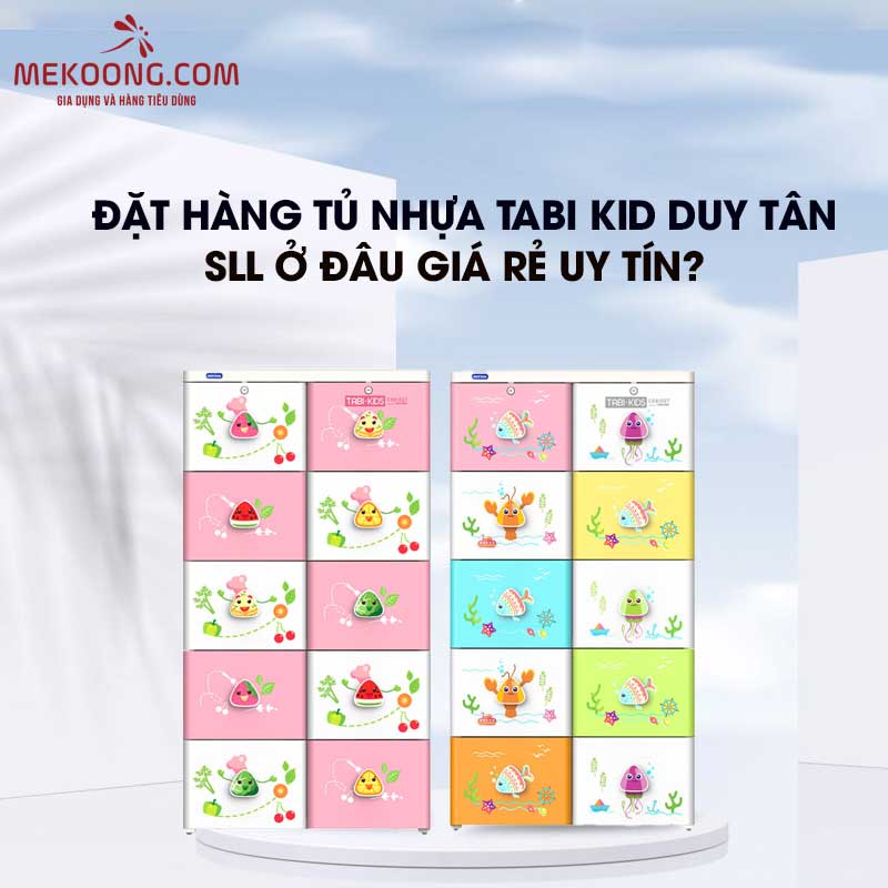 Đặt Hàng Tủ nhựa Tabi Kid Duy Tân SLL Ở Đâu Giá Rẻ Uy Tín?