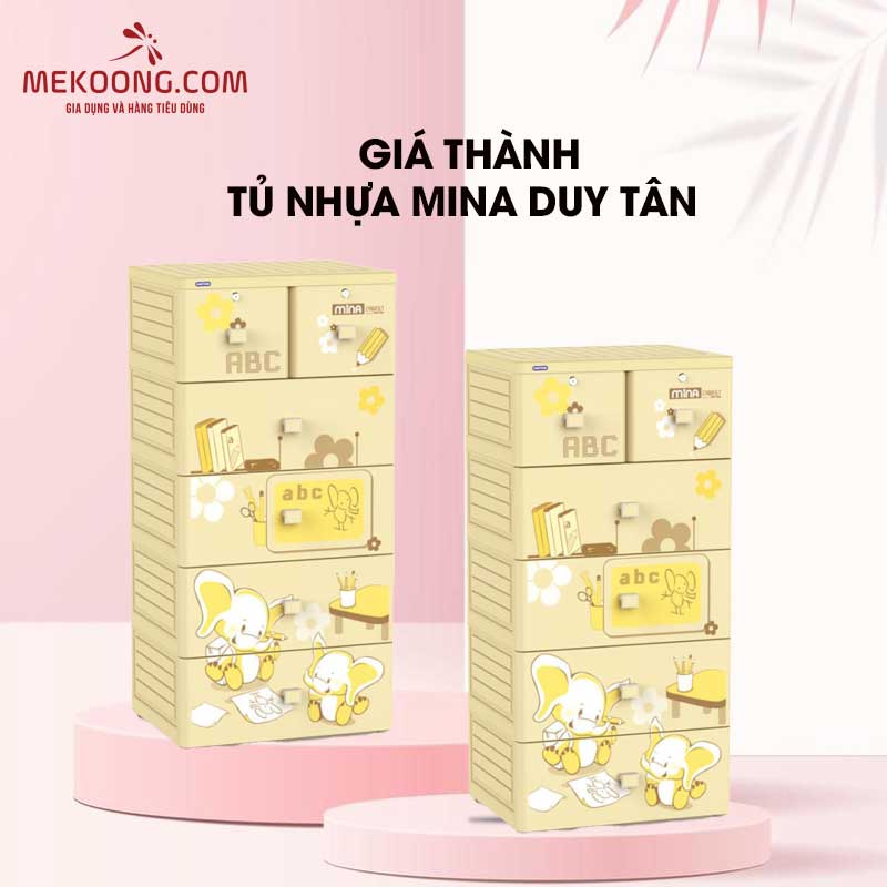 Giá Thành Tủ Nhựa Mina Duy Tân