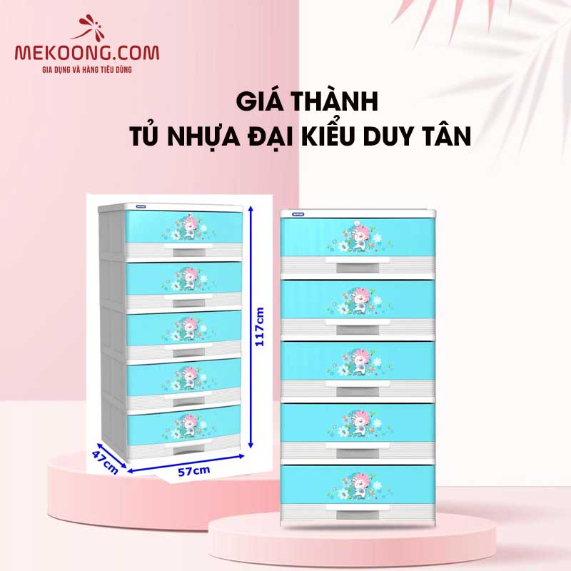 Giá thành Tủ nhựa Đại kiểu Duy Tân