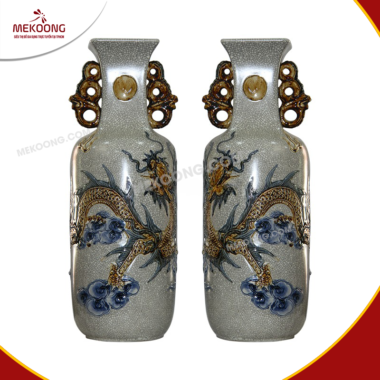 Lọ Cắm Hoa Cổ Vuông