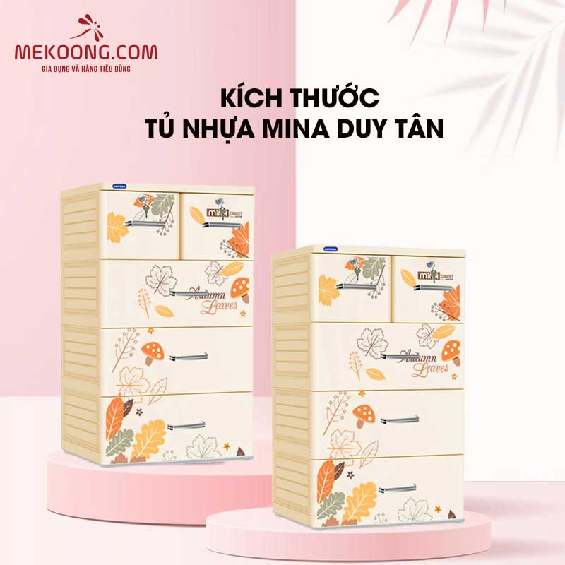 Kích Thước Tủ Nhựa Mina Duy Tân