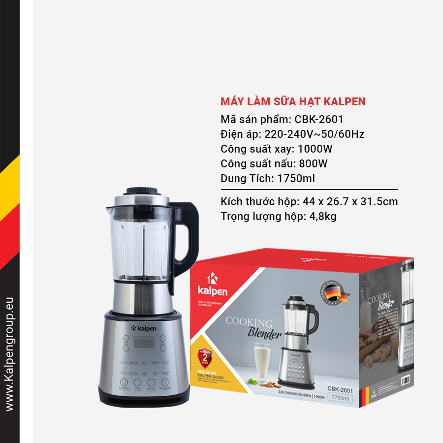 Máy làm sữa hạt Kalpen CBK-2601