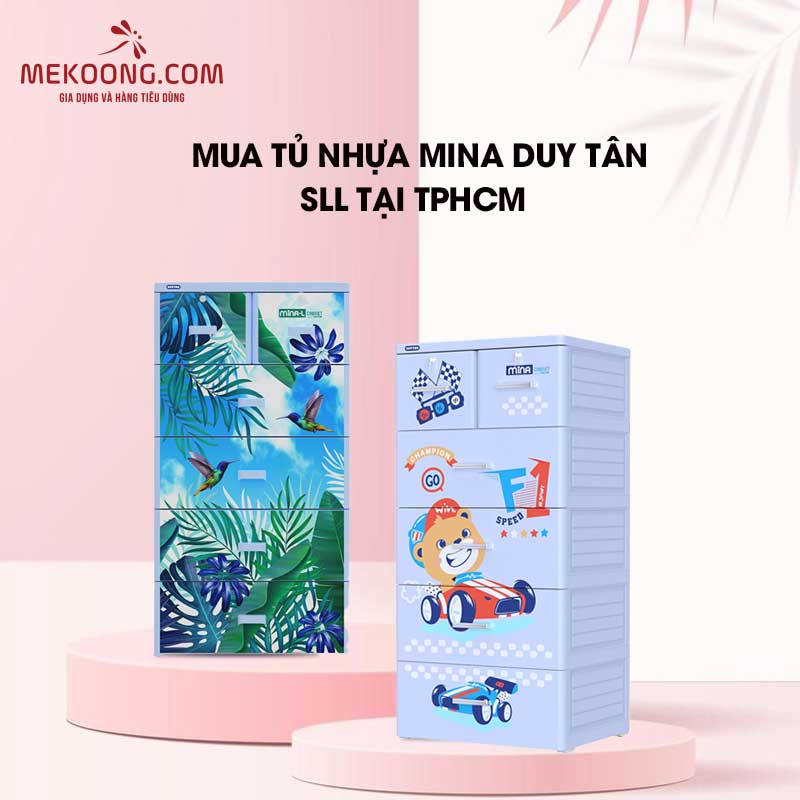 Mua Tủ Nhựa Mina Duy Tân SLL Tại TPHCM