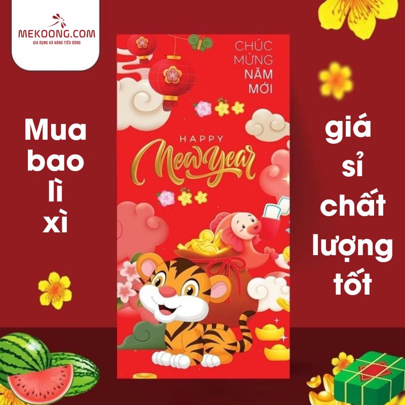 Mua bao lì xì giá sỉ chất lượng tốt