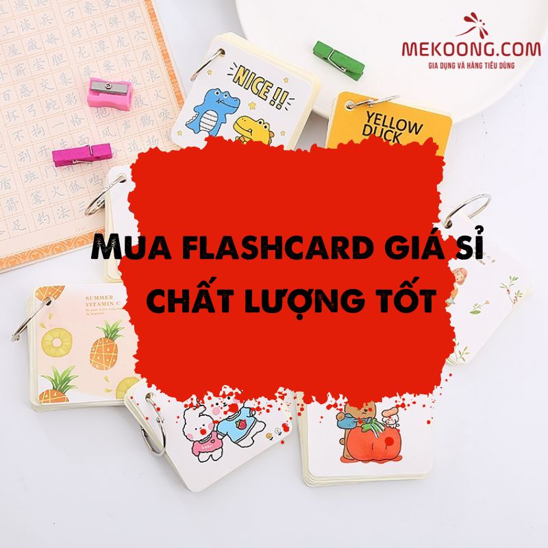 Mua flashcard giá sỉ chất lượng tốt