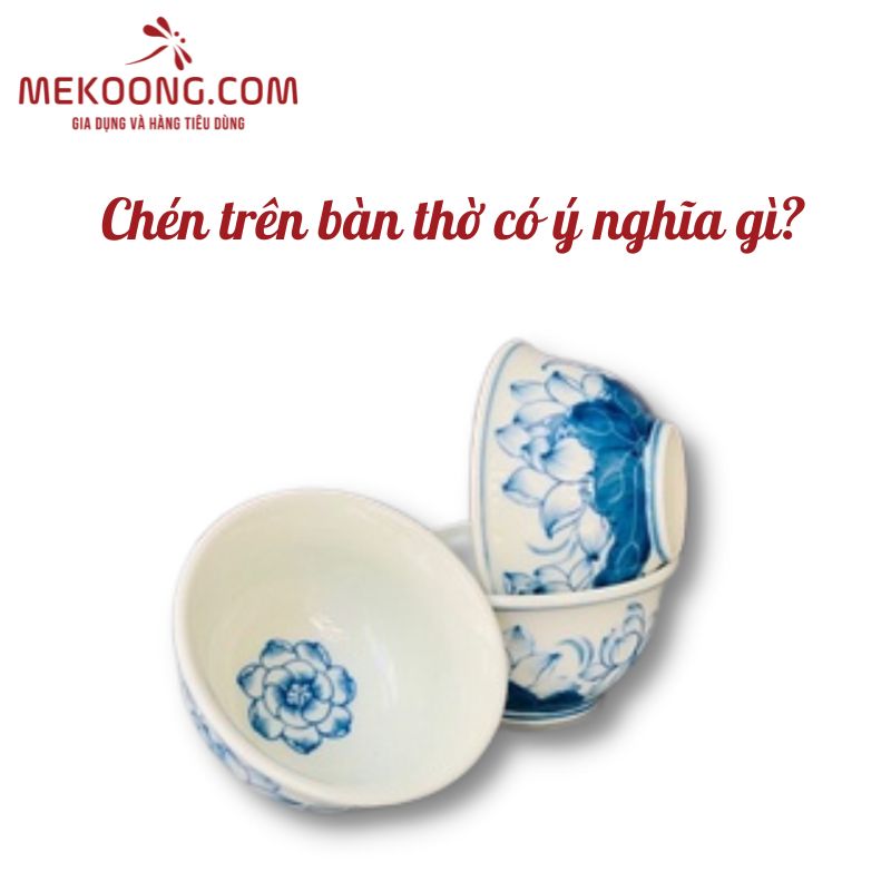 Nên thờ bộ chén thờ bằng chất liệu gì? 