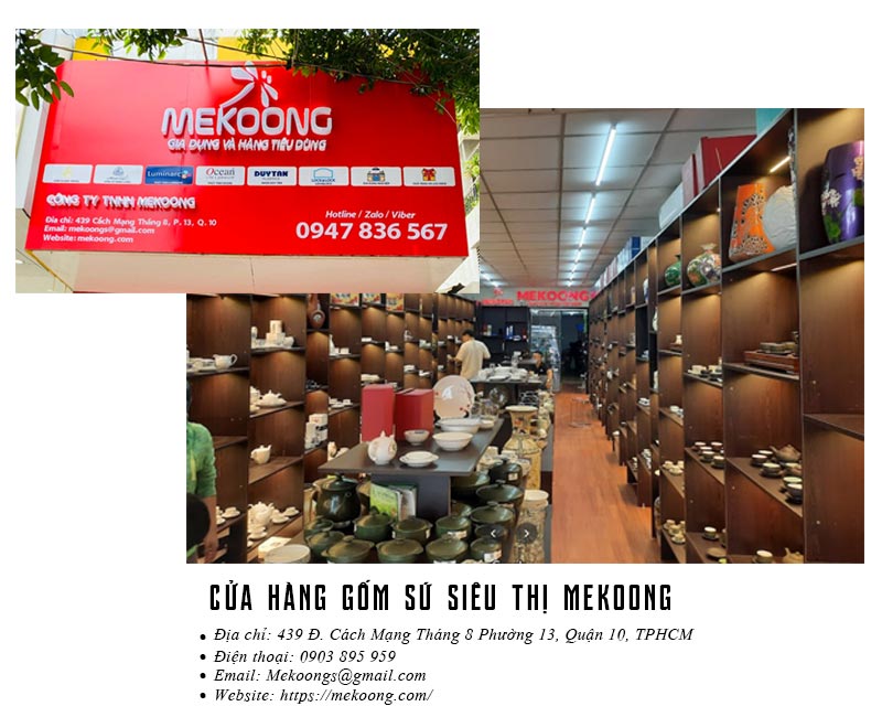 Siêu thị Mekoong - Đại lý gốm sứ chính hãng tại TP HCM
