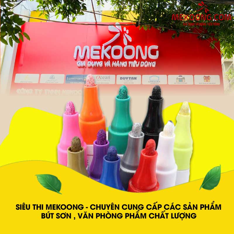 Siêu thi Mekoong - chuyên cung cấp các sản phẩm bút sơn , văn phòng phẩm chất lượng