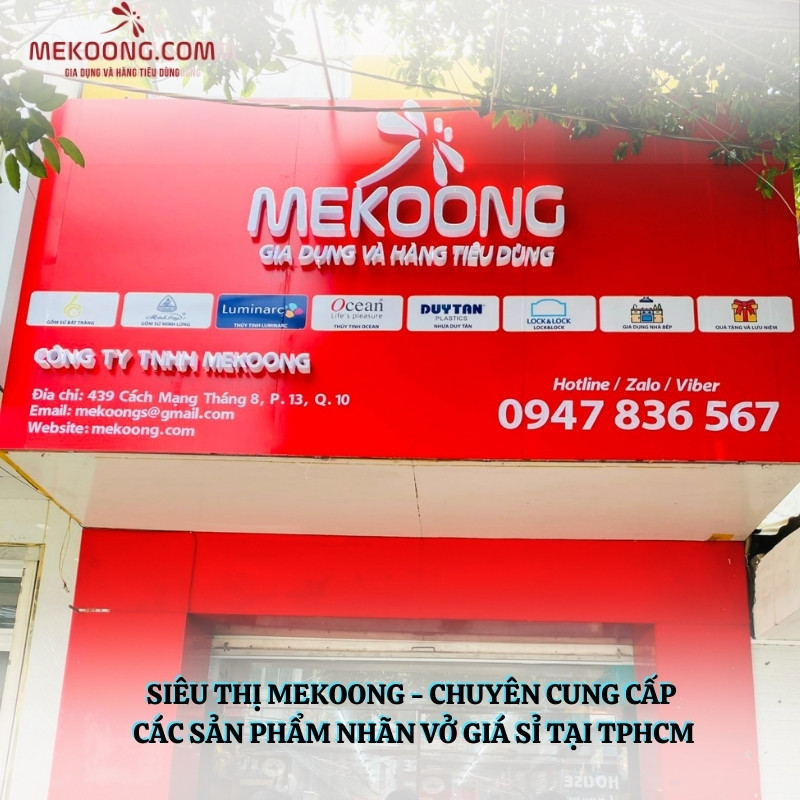 Siêu thị Mekoong - chuyên cung cấp các sản phẩm nhãn vở giá sỉ tại TPHCM