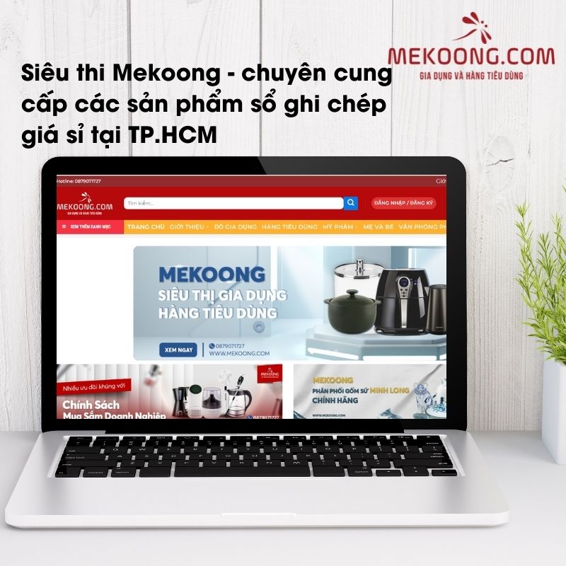 Siêu thi Mekoong - chuyên cung cấp các sản phẩm sổ ghi chép giá sỉ tại TP.HCM