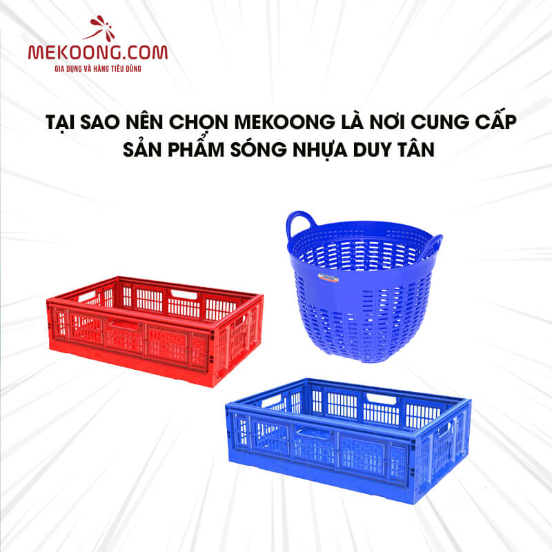 Tại sao nên chọn Mekoong là nơi cung cấp Sản Phẩm Sóng nhựa Duy Tân
