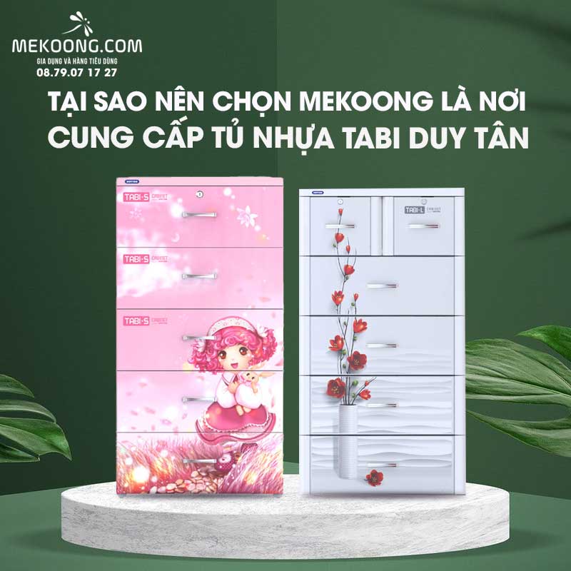 Tại sao nên chọn Tủ Nhựa Tabi Duy Tân Tại Mekoong? 