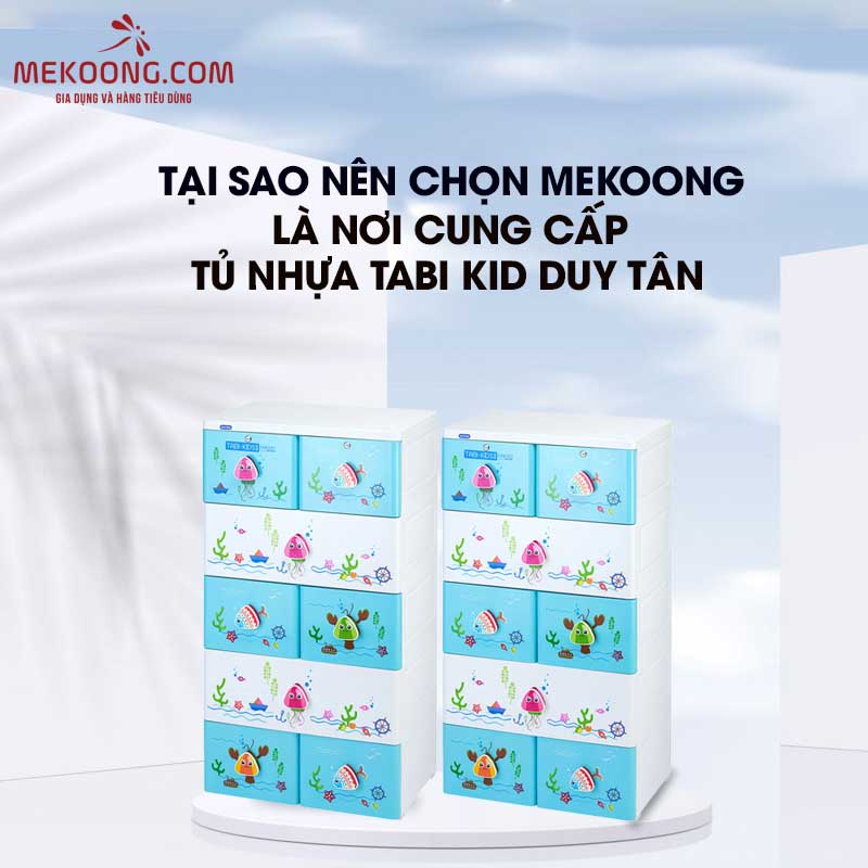 Tại sao nên chọn Mekoong là nơi cung cấp Tủ nhựa Tabi Kid Duy Tân