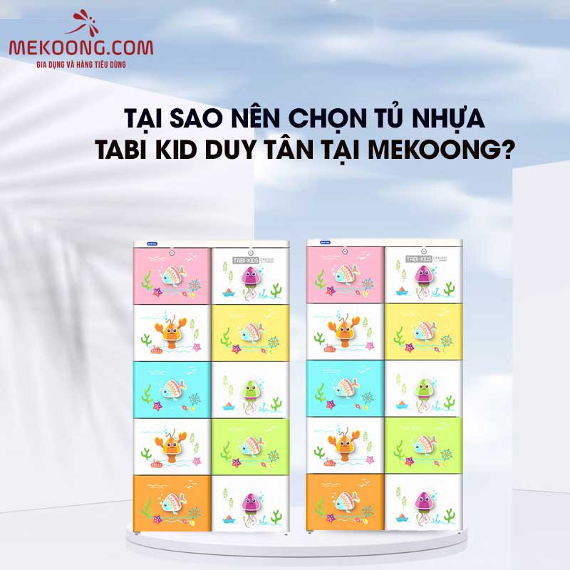 Tại sao nên chọn Tủ nhựa Tabi Kid Duy Tân Tại Mekoong?