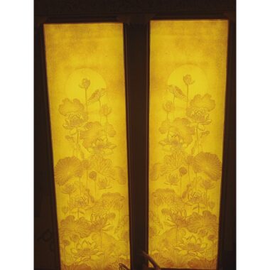 Tranh trúc chỉ in chuẩn phong thủy 1 bộ 2 bức